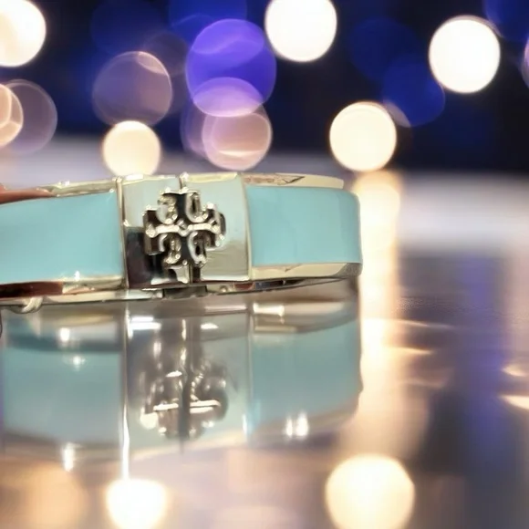 Tory Burch Blue and Silver Bracelet - Picture 6 of 9